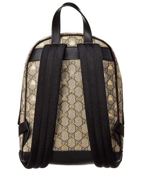 gucci supreme bees backpack price|gucci bag with bumble bee.